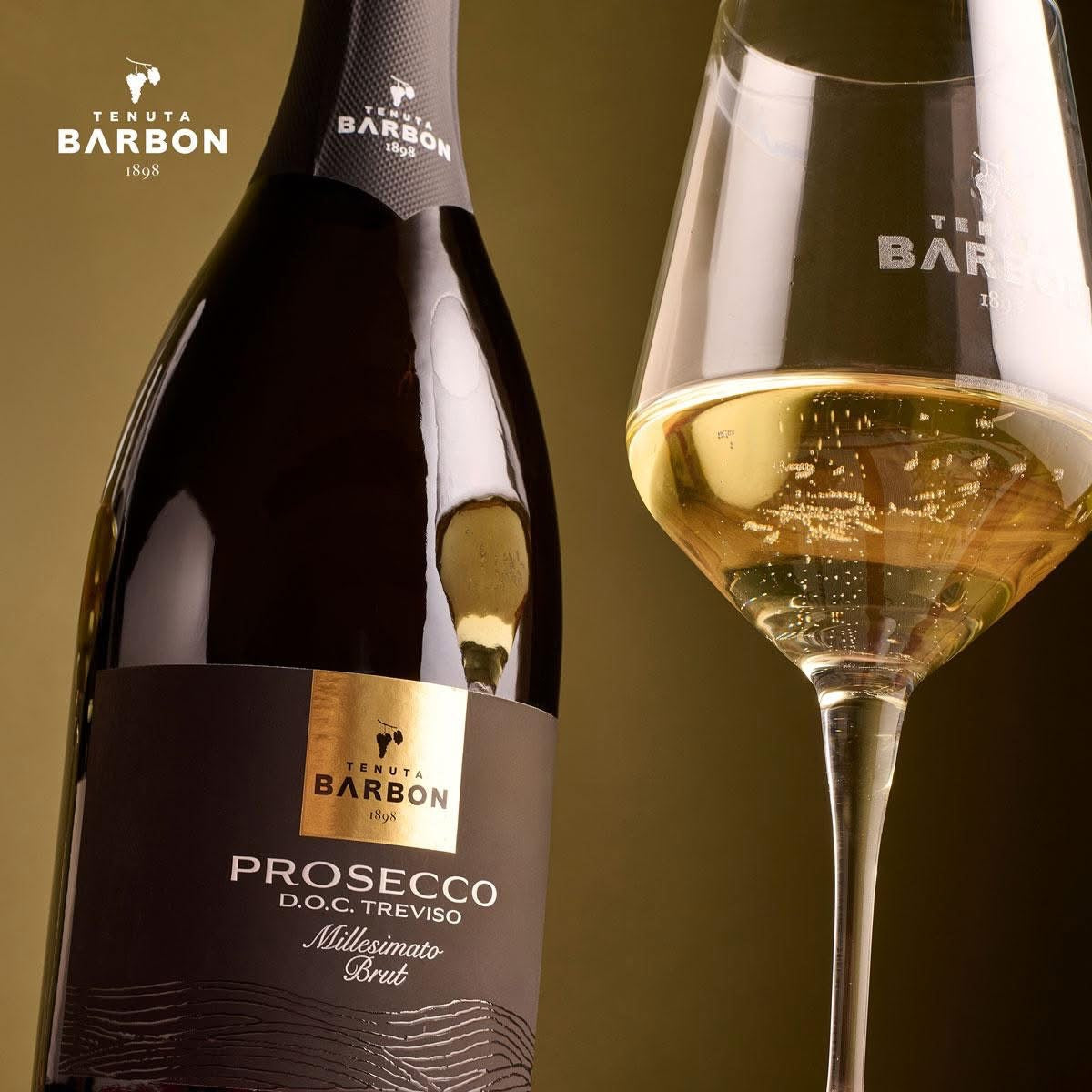Tenuta Barbon - Millesimato Brut Prosecco: waar smaak en verfijning samenkomen