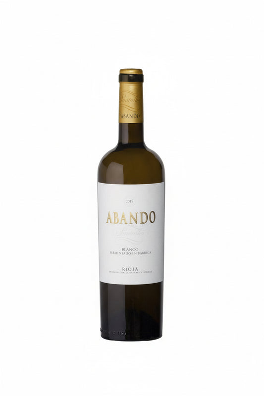Abando Rioja Barrel Fermented Blanco Witte wijn uit Spanje – Abando