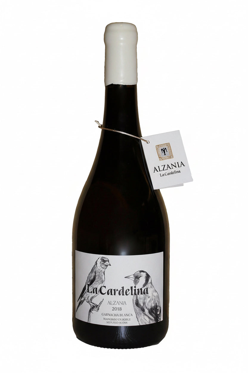 Alzania La Cardelina Garnacha Blanca  Witte wijn uit Spanje – Alzania