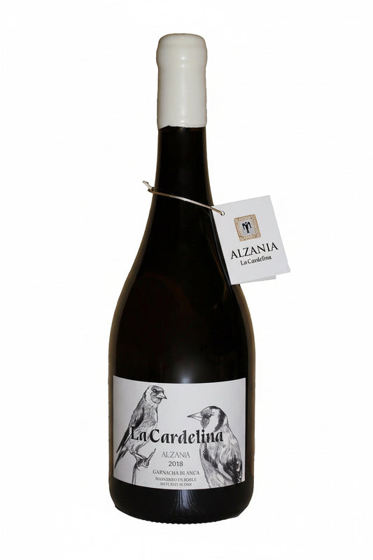Alzania La Cardelina Garnacha Blanca  Witte wijn uit Spanje – Alzania