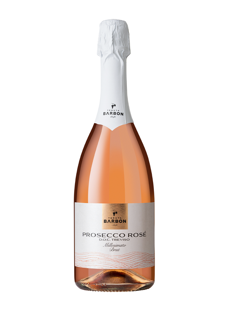 Prosecco Rosè Millesimato Brut DOC Treviso Desert wijn uit Italië – Tenuta Barbon